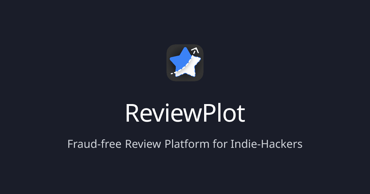 ReviewPlot – Fraud-free review platform for small teams